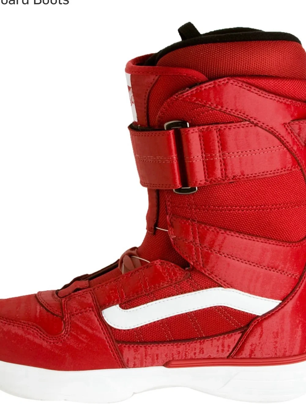 Vans Men’s Red Matlock Snowboard Boots 8.5